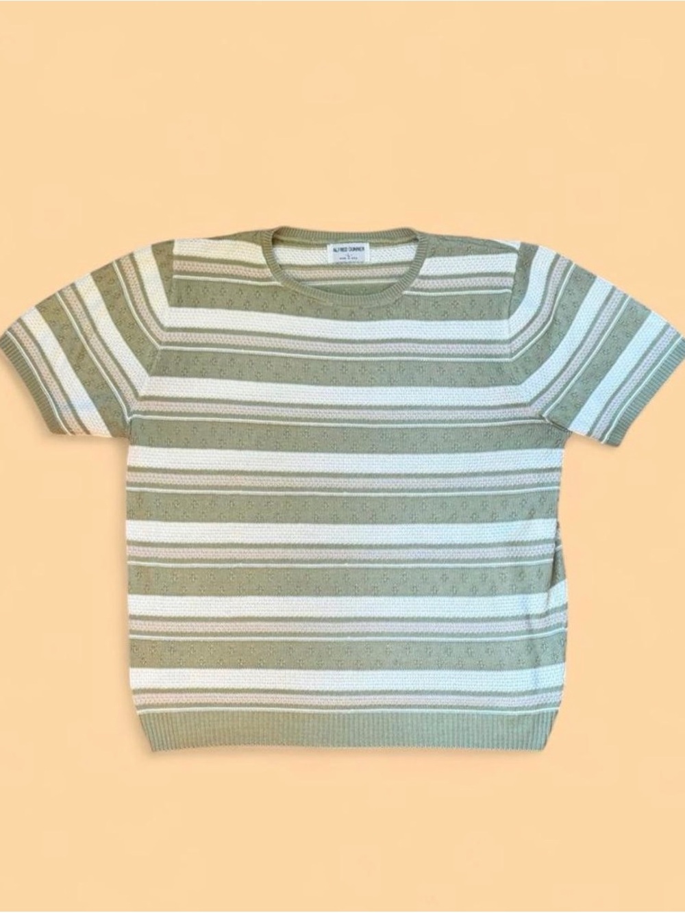 Vintage Alfred Dunner Striped Knit Top